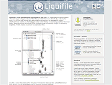 Tablet Screenshot of liquifile.info